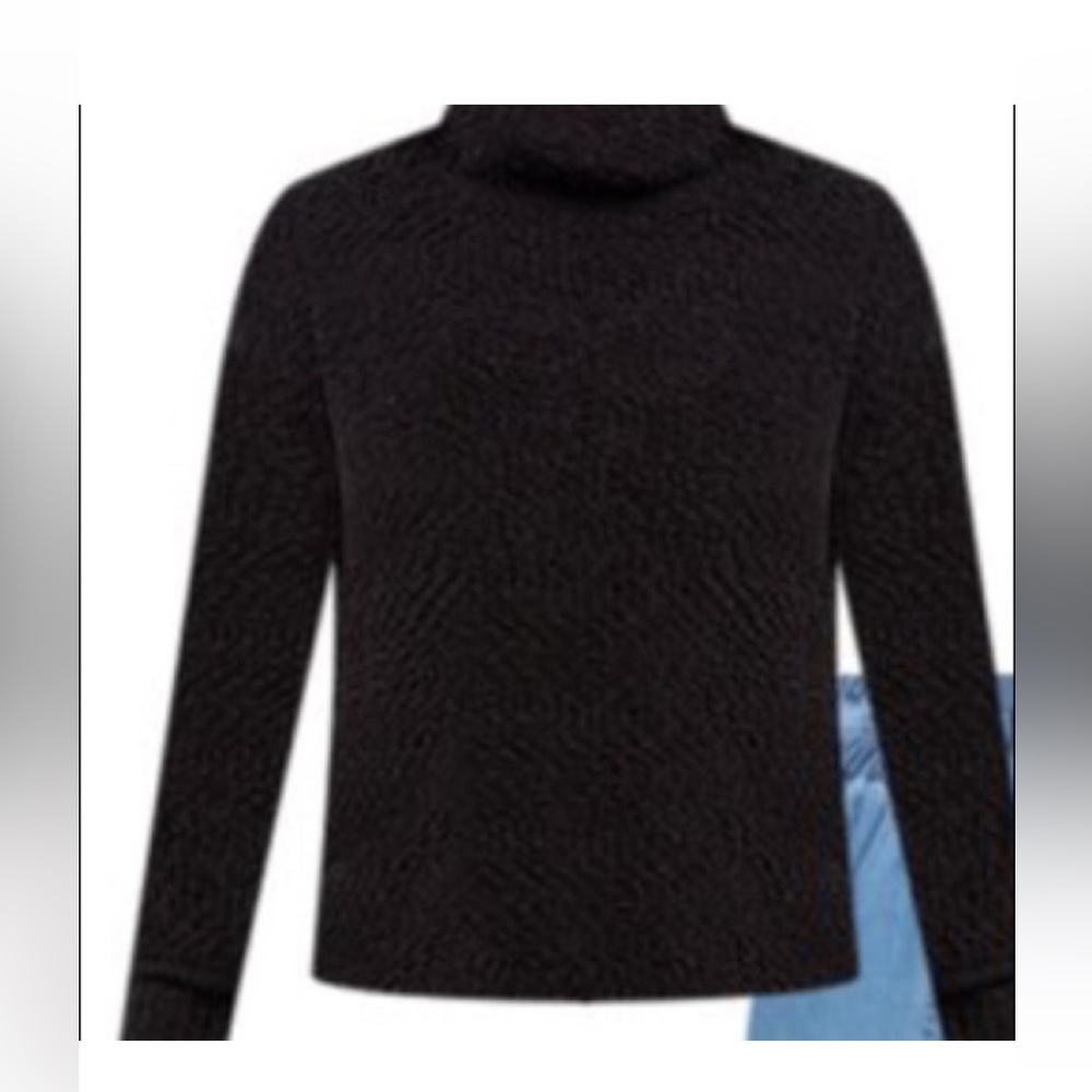 NWT! Francesca's Harper Heritage Soft Popcorn Stitch Cowl Neck Sweater Sz Small - Picture 3 of 13